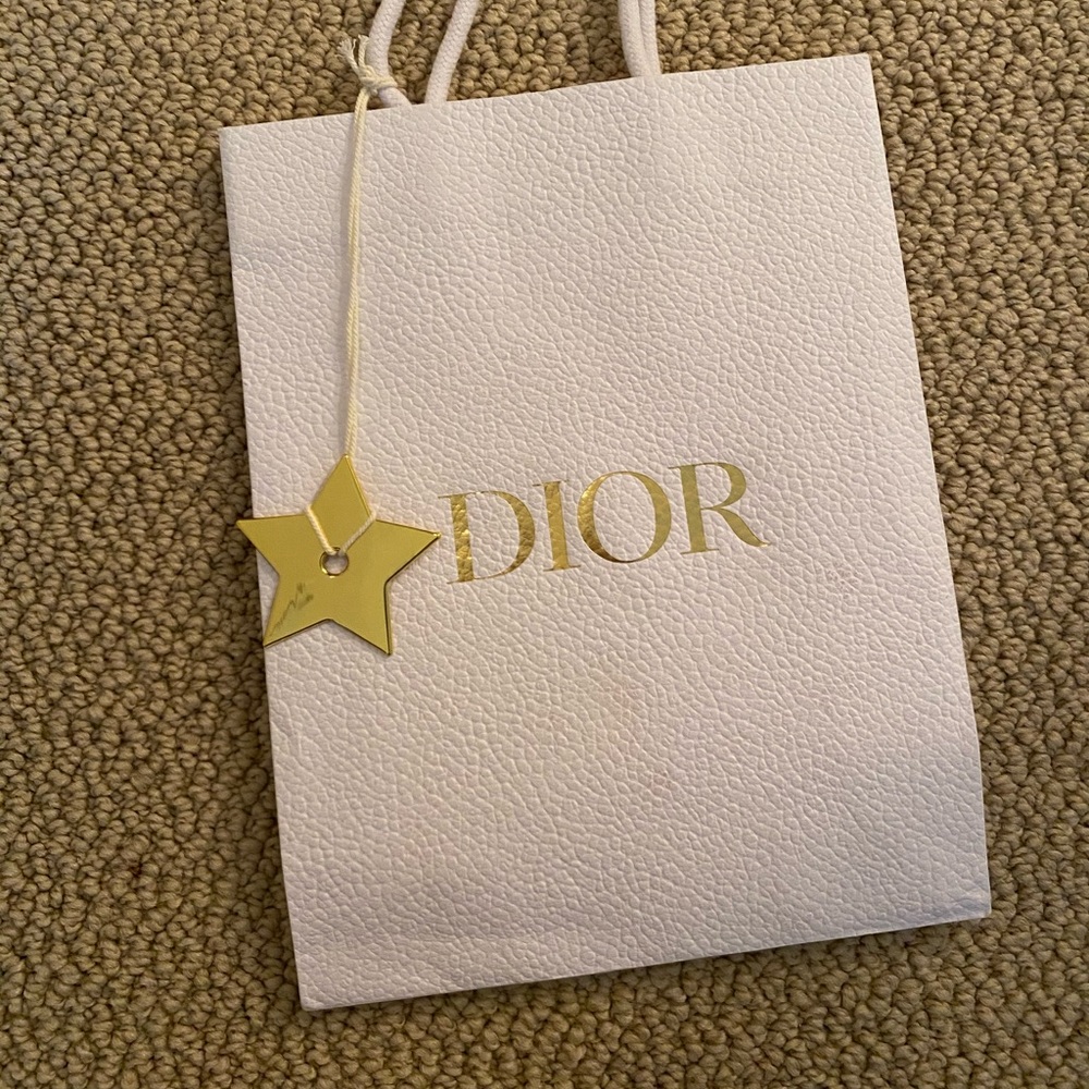 Dior shopping bag